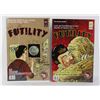 Image 1 : #1150 FUTILITY #1-#2 SIGNED COMIC RICK OVERWATER