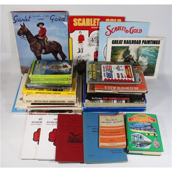 GIANT LOT OF ASSORTED BOOKS INCLUDING