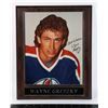 Image 1 : 690D WAYNE GRETZKY PHOTO PLAQUE W/ FACSIMILE SIG