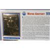 Image 2 : 690E WAYNE GRETZKY 22KT GOLD ROOKIE CAREER CARDS