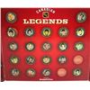 Image 3 : 690G CANADIAN LEGENDS MEDALLIONS NHL HOCKEY LOT