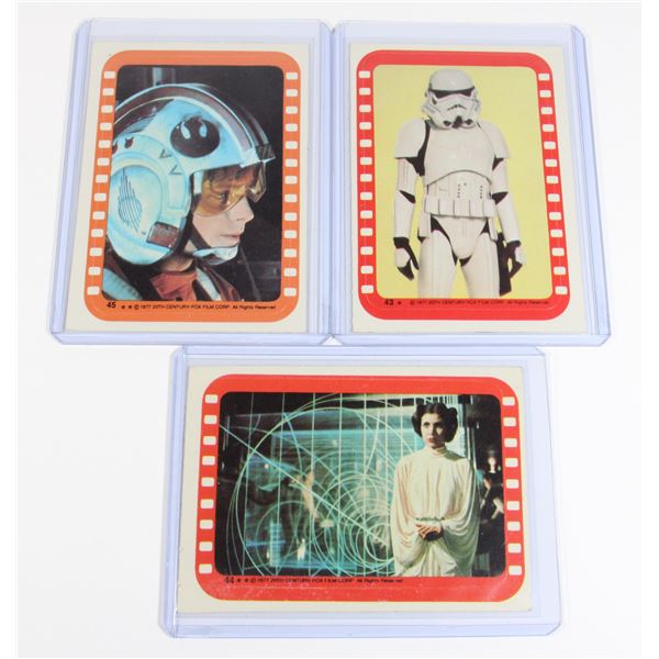 STAR WARS TOPPS STICKER #43 STORMTROOPER,