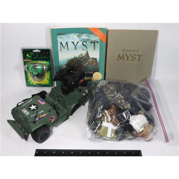 12 INCH FIGURE ACCESSORIES GI JOE DRAGON INCLUDES