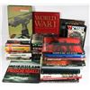 Image 1 : 925C LARGE WW2 + MILITARY BOOK LOT INCLUDING