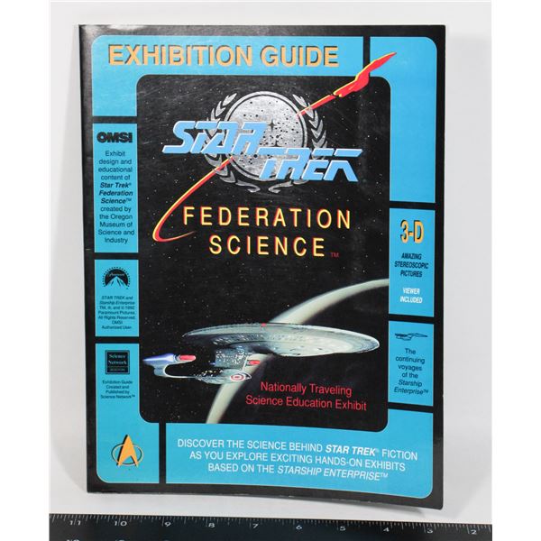 465B STAR TREK FEDERATION SCIENCE EXHIBITION GUIDE
