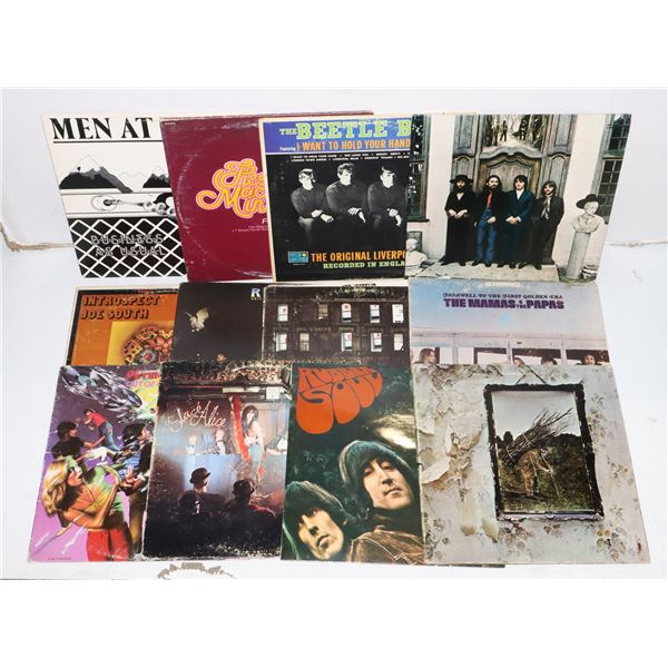 11 VINYL RECORD COVERS ONLY RUBBER SOUL