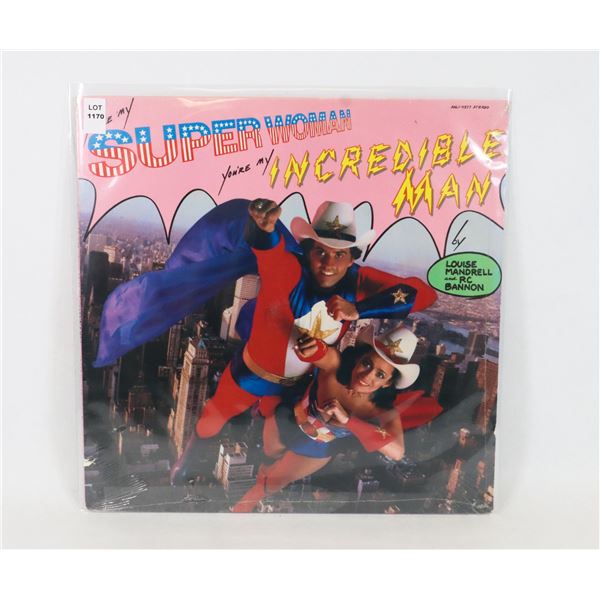 SEALED VINYL YOU'RE MY SUPER WOMAN VINYL