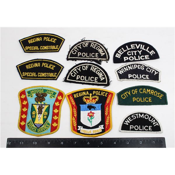 SASKATCHEWAN MOOSE JAW POLICE SERVICE BADGE,