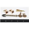 VINTAGE TIE CLIP FASHION SHOVEL SWANK BRAND,