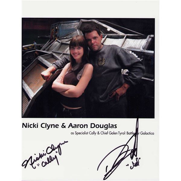 Nicky Clyne/Aaron Douglas signed photo