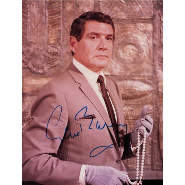 Gene Barry signed photo