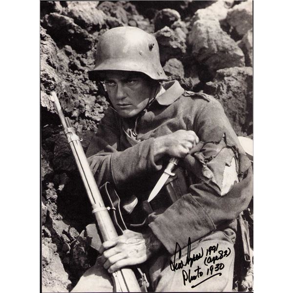 Lew Ayres signed photo