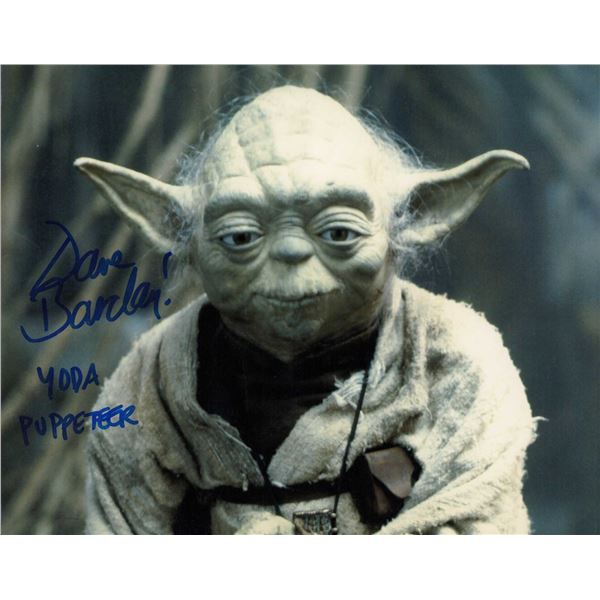 Dave Barclay signed photo Star Wars