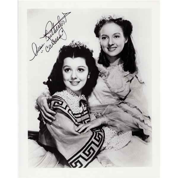 Ann Rutherford signed photo