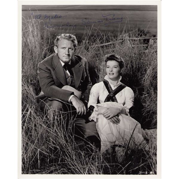 Spencer Tracy signed photo vintage