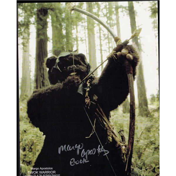 Margo Apostolos signed photo Star Wars