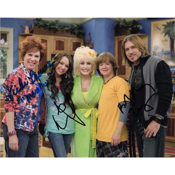 Hannah Montana cast signed photo
