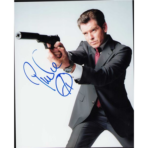 Pierce Brosnan signed photo James Bond
