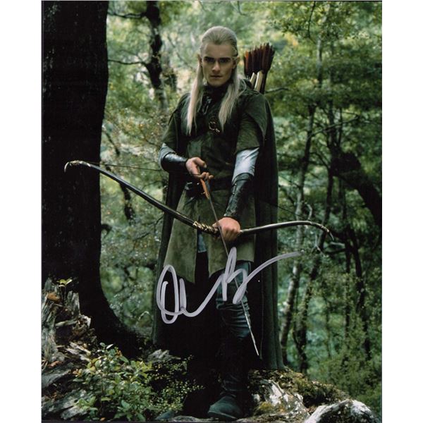 Orlando Bloom signed photo Lord of the Rings
