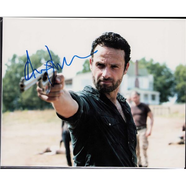 Andrew Lincoln signed photo Walking Dead