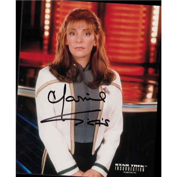 Marina Sirtis signed photo