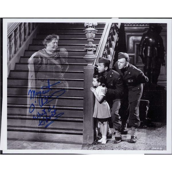 Margaret O'Brien signed photo