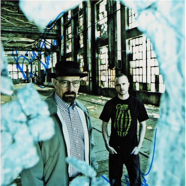 Bryan Cranston/Aaron Paul signed photo