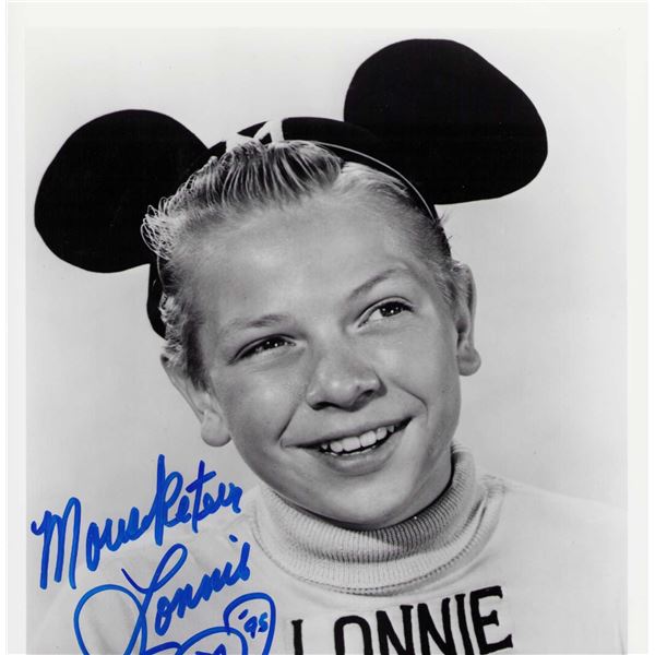 Lonnie Burr signed photo