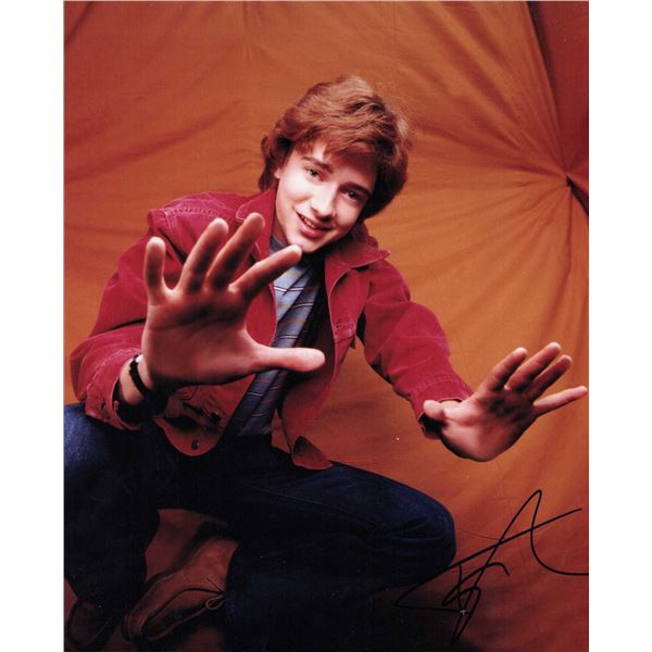 Topher Grace signed photo