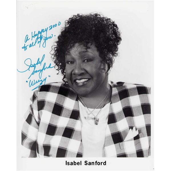 Isabel Sanford signed photo