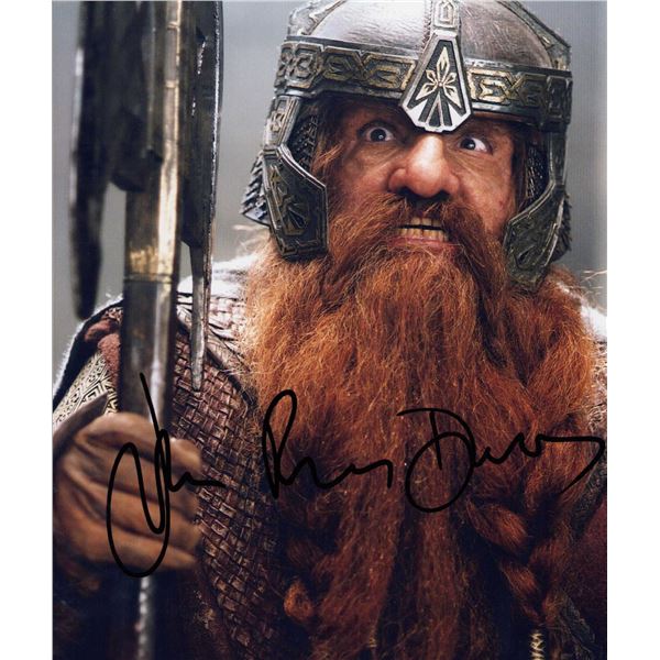 John Rhys Davies signed photo