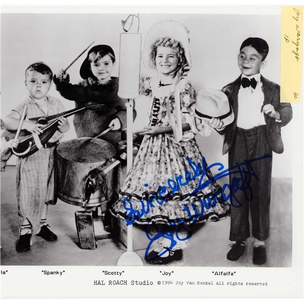 Joy Wingraft signed photo