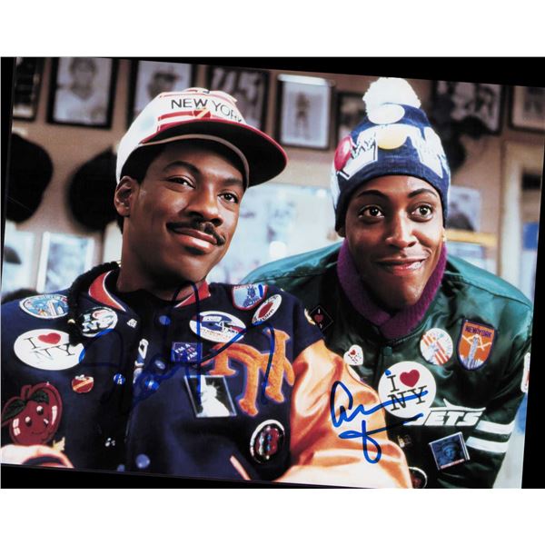 Eddie Murphy/Arsenio Hall signed photo