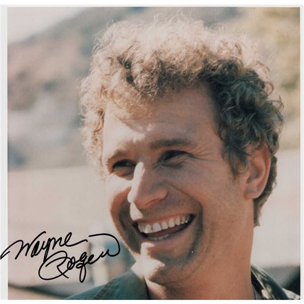 Wayne Rogers signed photo