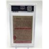 Image 2 : 1955 PARKHURST TOM JOHNSON HOCKEY CARD (PSA 8)