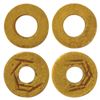 Image 1 : Ancient India: Indus Valley Civilization (mature phase, 2500-2000 BC), group of 2 gold rings/disks,