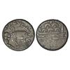 Image 1 : Ancient India: Rayalaseema, Upper Krishna Valley in Coastal Andhra Pradesh - lead coin of Maharathi