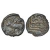 Image 1 : Ancient India: Mahatalavaras in South Andhra - uninscribed 'bull' type lead coin, (c.250-300 AD),