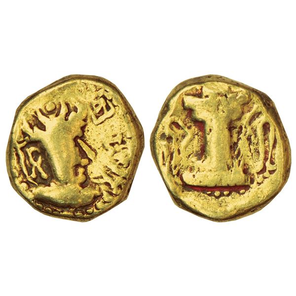 Ancient India: Medieval Sindh - Sasanian-inspired coinage, probably struck under Pratihara contempor