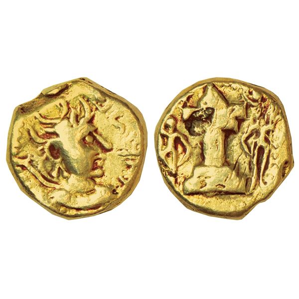 Ancient India: Medieval Sindh - Sasanian-inspired coinage, probably struck under Pratihara contempor