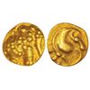 Image 1 : Medieval India: Western Gangas (10th-11th century AD), gold gajapati fanam, MCSI-I 195-196, 0.38g.
