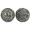 Image 1 : Medieval India: Chola Empire - silver kahavanu of Rajarajendra Chola (c.1015-1020),