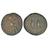 Image 1 : Medieval India: Pandyas of Madurai, copper coin of uncertain ruler, (1200-1300 AD), 3.38g.