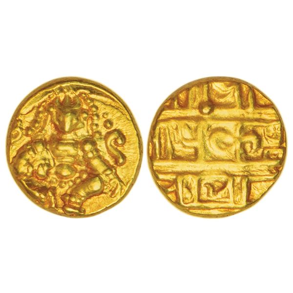 Medieval India: Vijayanagar Kingdom, Tuluva dynasty, gold pagoda of Krishna Devaraya (1509-1530 AD),