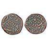 Image 1 : Adil Shahs of Bijapur, Copper 2/3 falus of Muhammad Adil Shah (1627-1656 AD), fourth series,