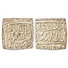 Image 1 : Mughals: Akbar (1556-1605 AD), silver square rupee, Dar us-Sultanat Ahmadabad mint, AH 991, KM 82.1,