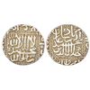 Image 1 : Mughals: Akbar (1556-1605 AD), silver rupee, Anhirwala Pattan mint, AH 984, KM 80.4, 11.35g.