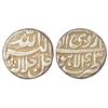 Image 1 : Mughals: Akbar (1556-1605 AD), silver rupee, Lahore mint, Ardibihisht, Ilahi 43, KM 93.11, 11.29g.