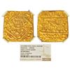 Image 1 : Mughals: Akbar (1556-1605 AD), gold square mohur, Urdu Zafar Qarin mint (fully visible),