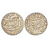 Image 1 : Mughals: Jahangir with the name of Noor Jahan (1623-1627 AD), silver rupee, Patna mint
